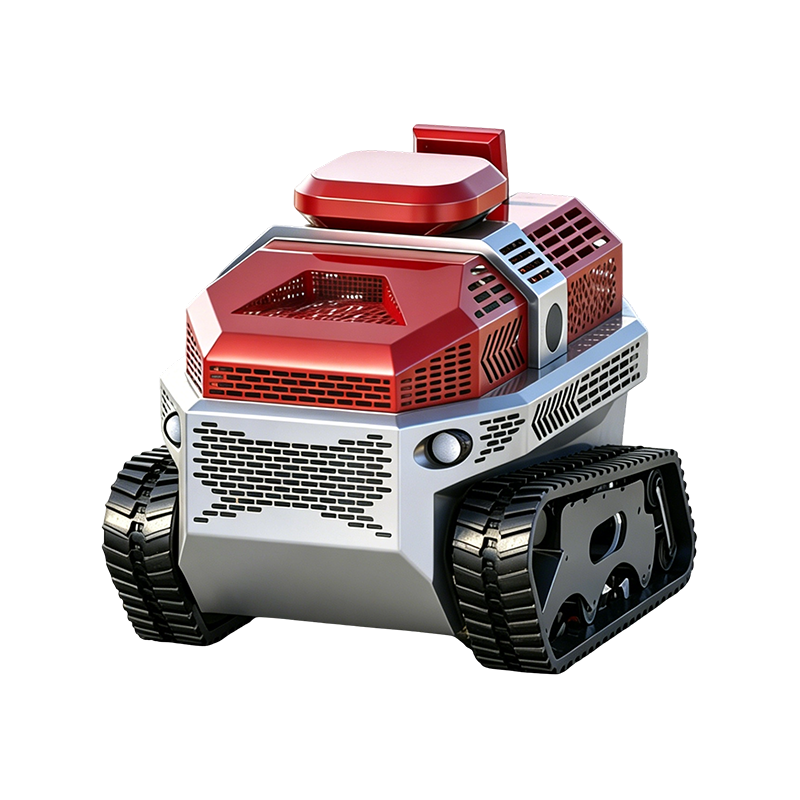 Compact Tracked Intelligent Drainage Robot (600m³/h)