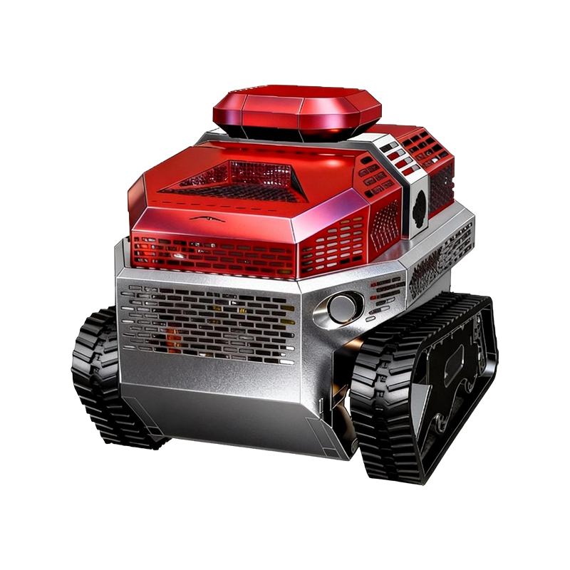 Compact Tracked Intelligent Drainage Robot (600m³/h)